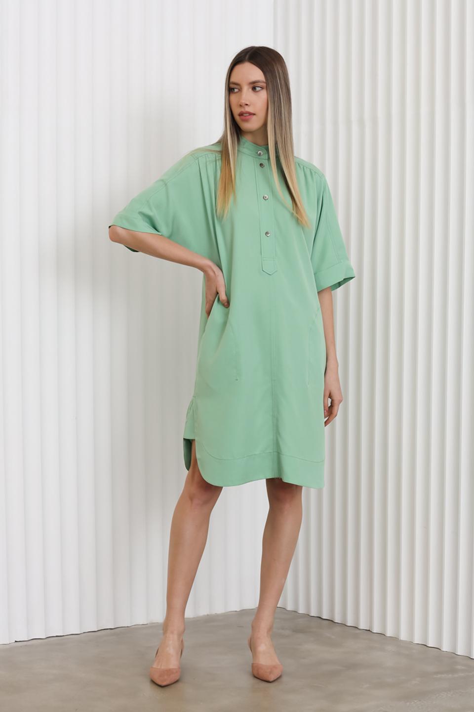 Платье Lecomte мятное