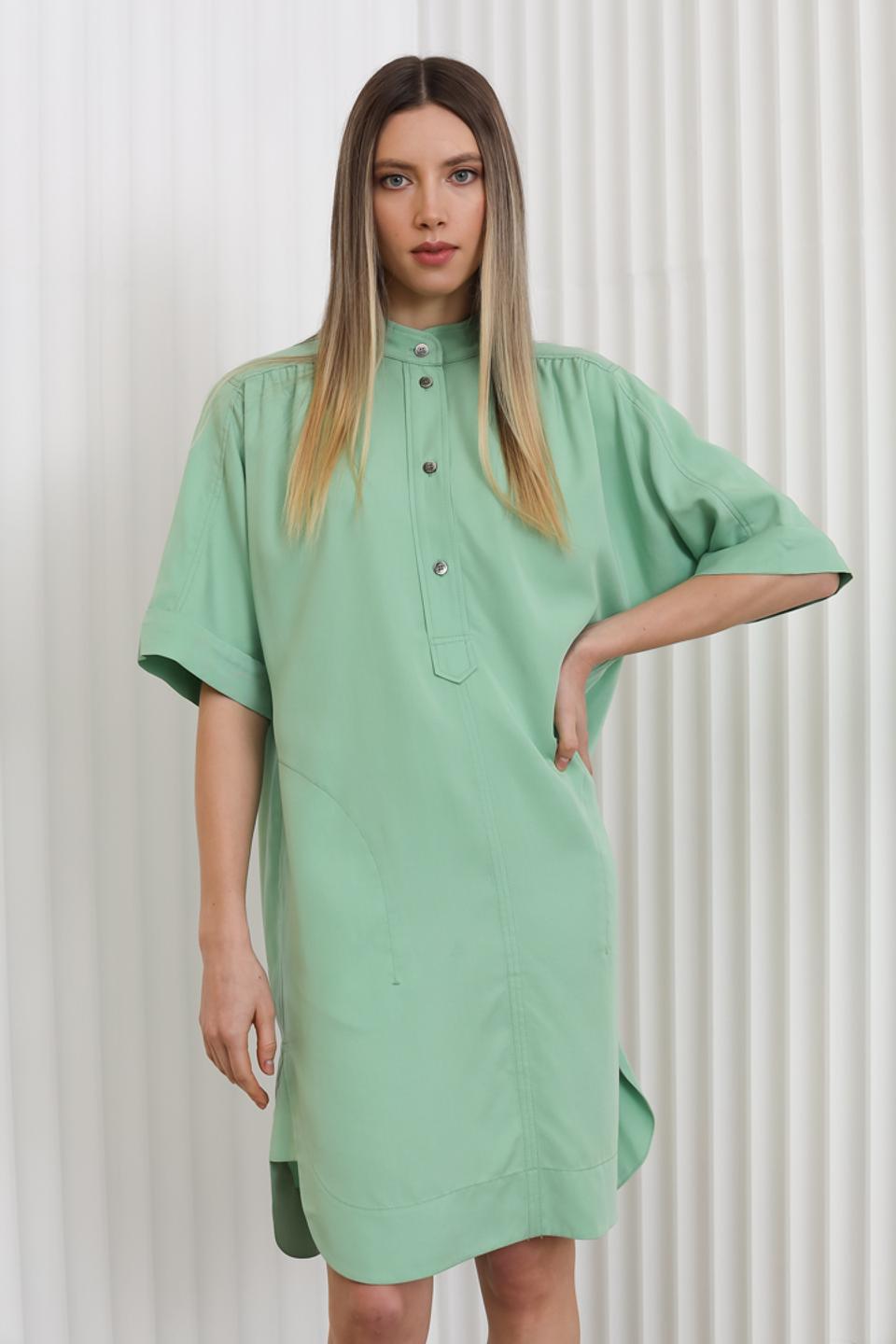 Платье Lecomte мятное