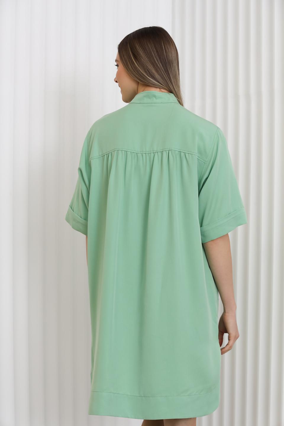 Платье Lecomte мятное