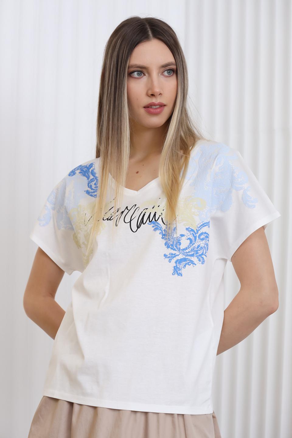 Футболка Marc Cain с принтом