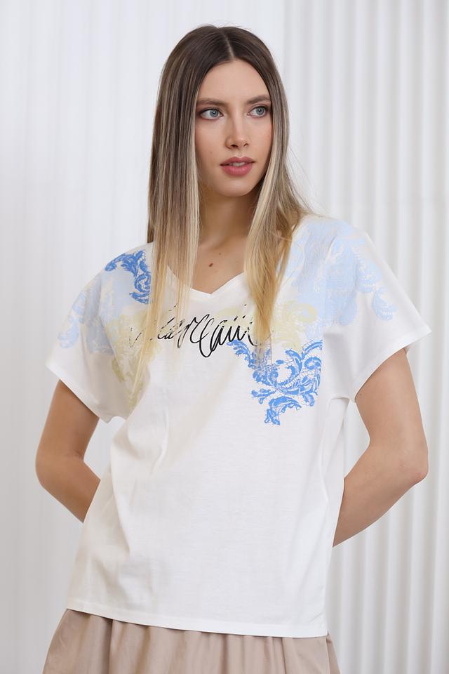 Футболка Marc Cain с принтом