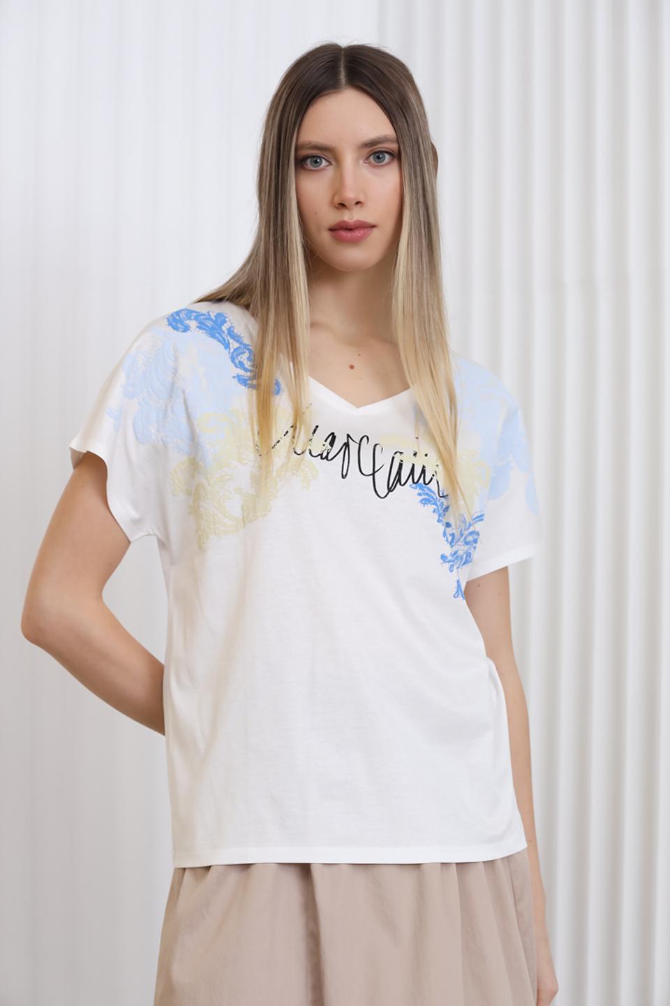 Футболка Marc Cain с принтом