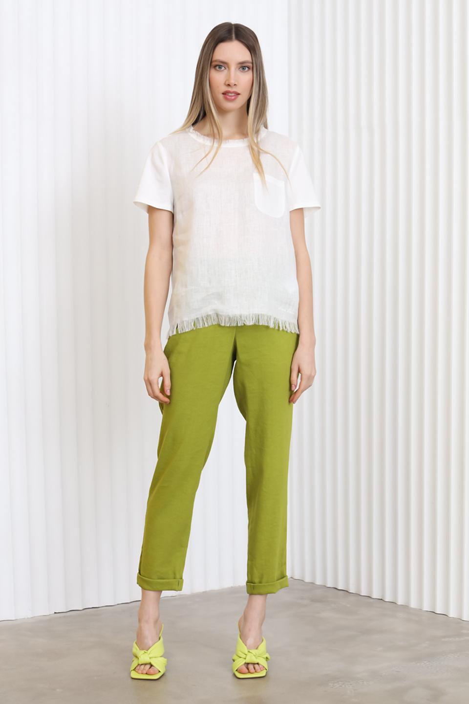 Блуза Marc Cain с бахромой