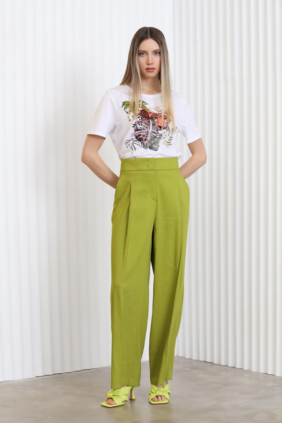 Брюки Marc Cain оливковые