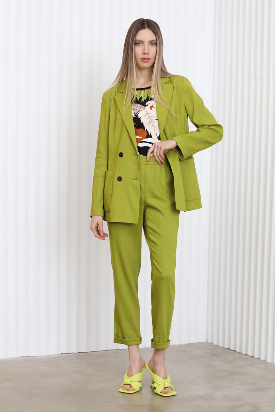 Брюки Marc Cain оливковые