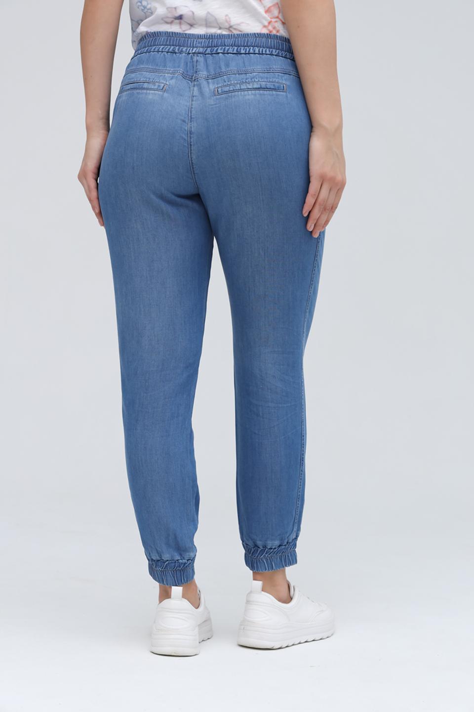 Брюки Lecomte джоггеры голубые