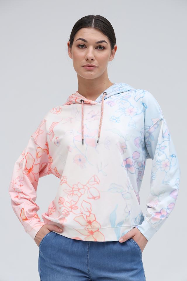 Толстовка Lecomte с цветочным принтом