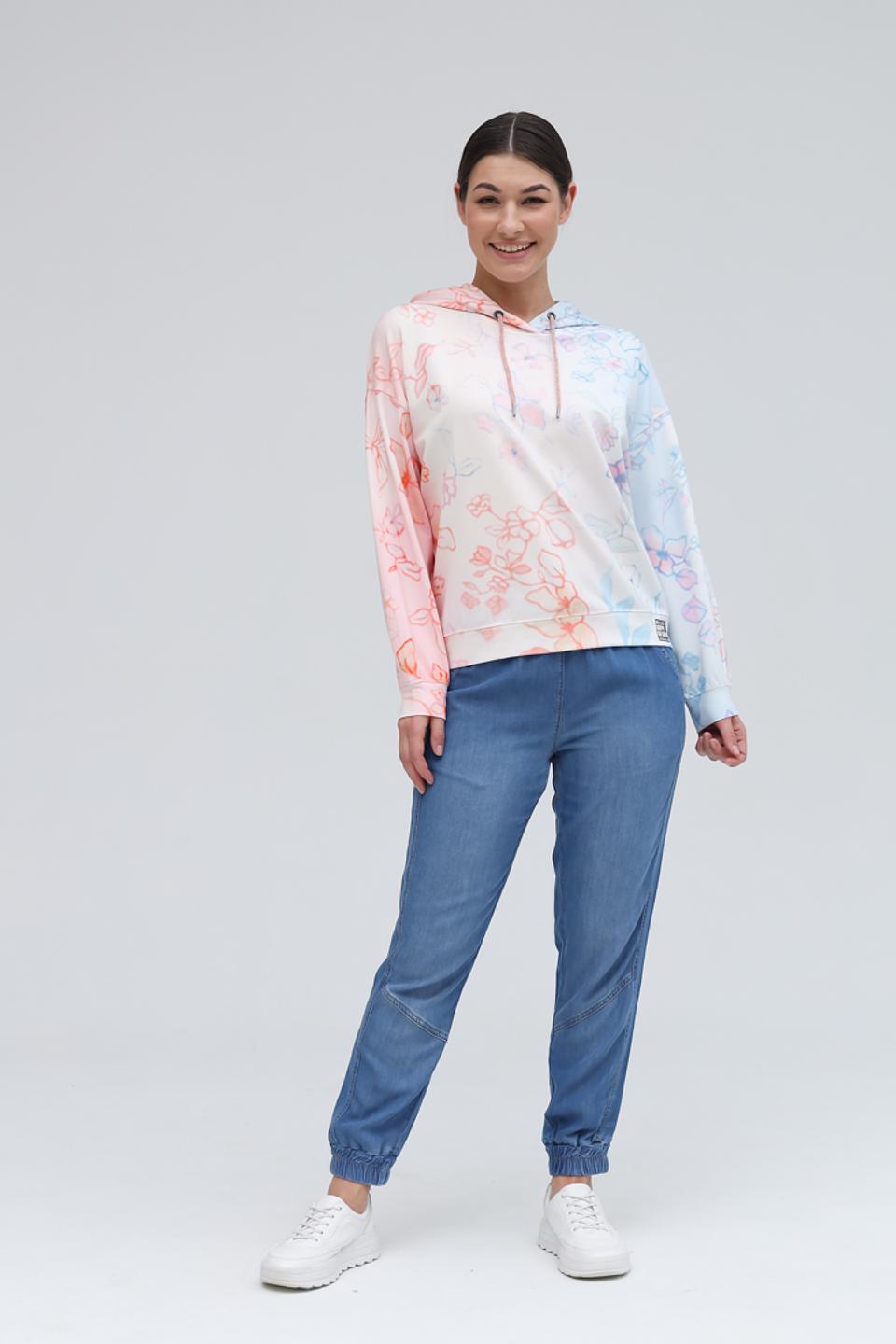 Толстовка Lecomte с цветочным принтом