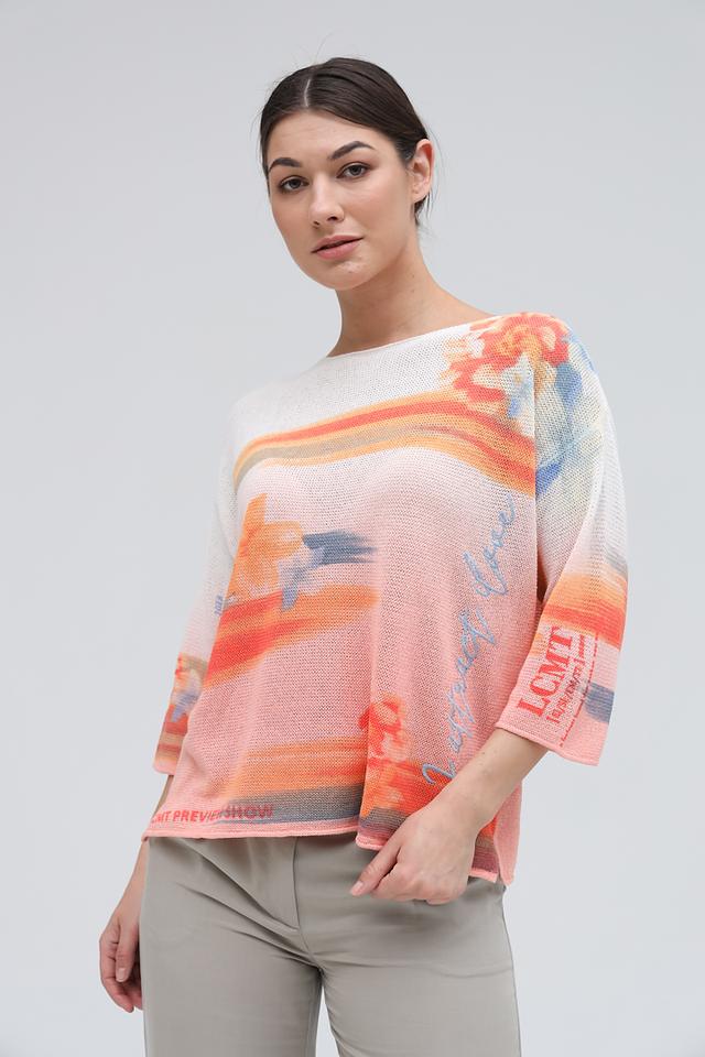 Джемпер Lecomte с принтом