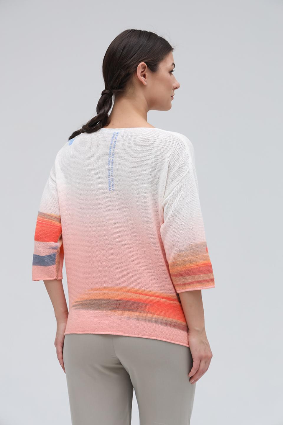 Джемпер Lecomte с принтом