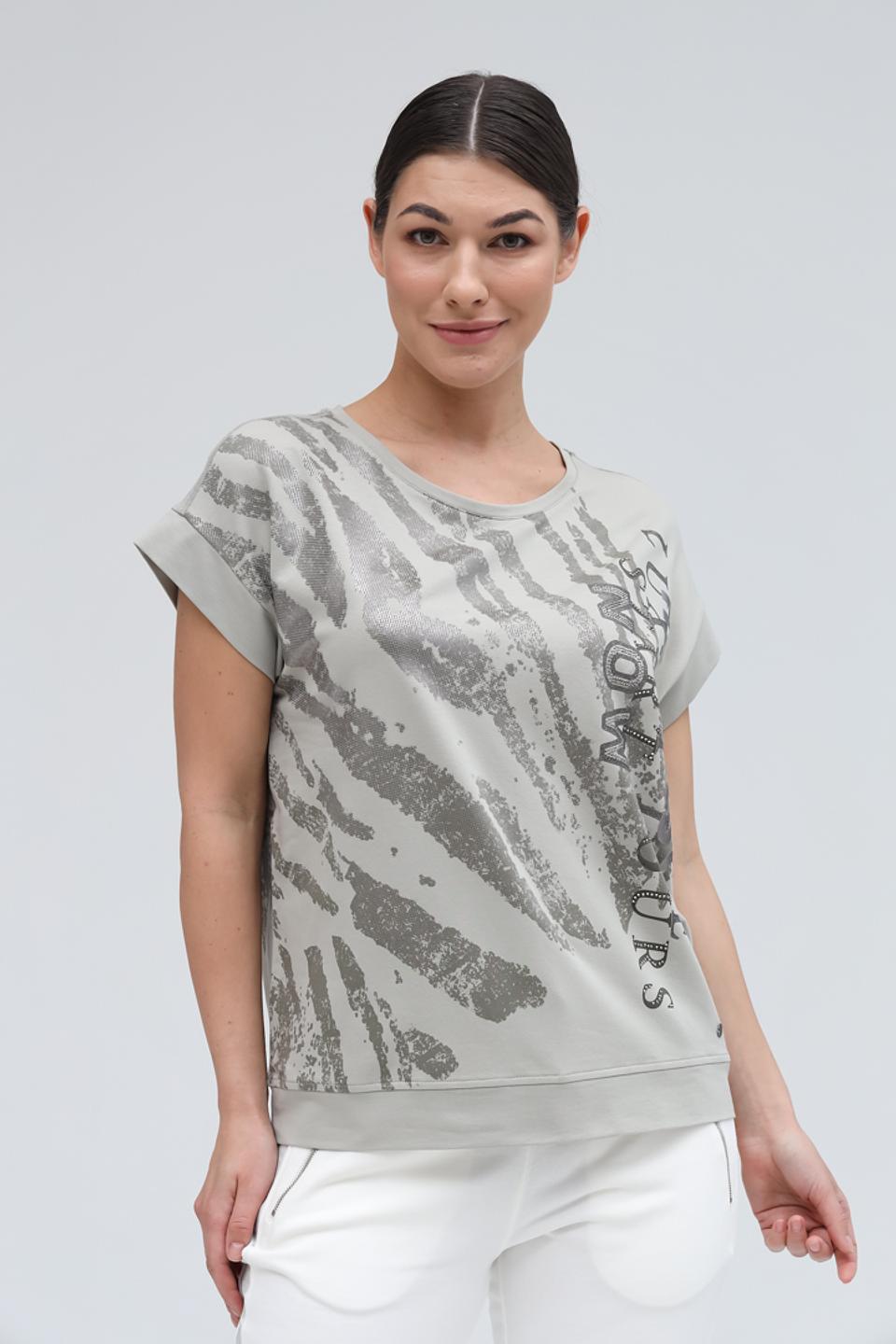 Блуза Monari с принтом зебра