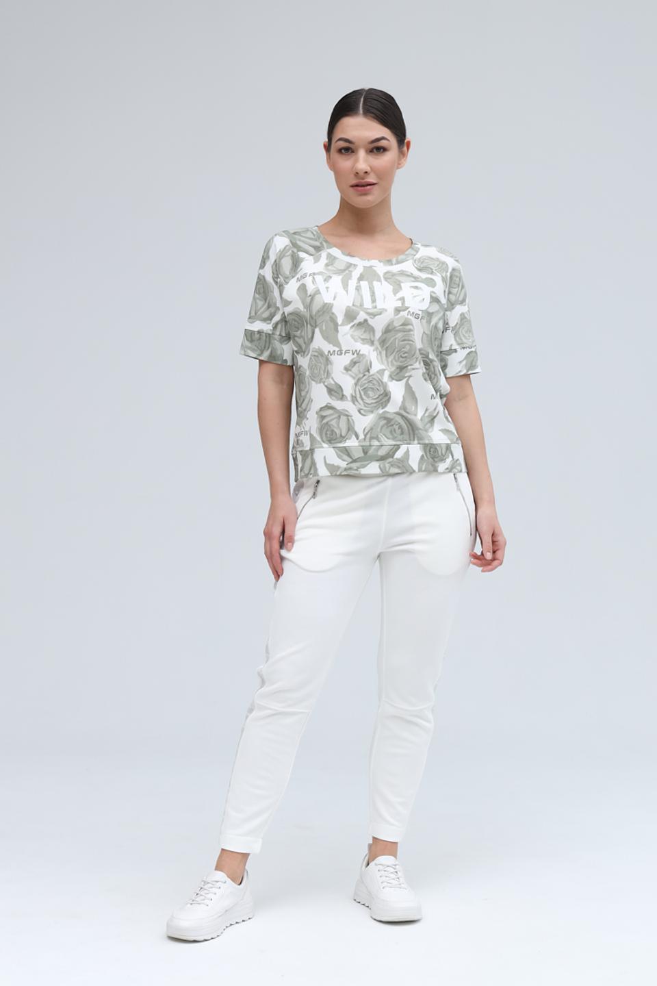 Блуза Monari с цветочным принтом