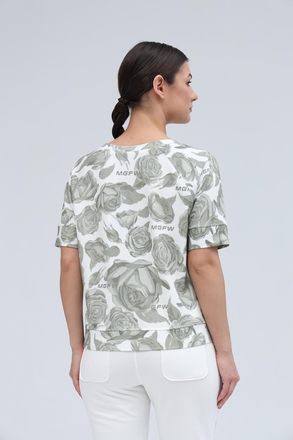 Блуза Monari с цветочным принтом