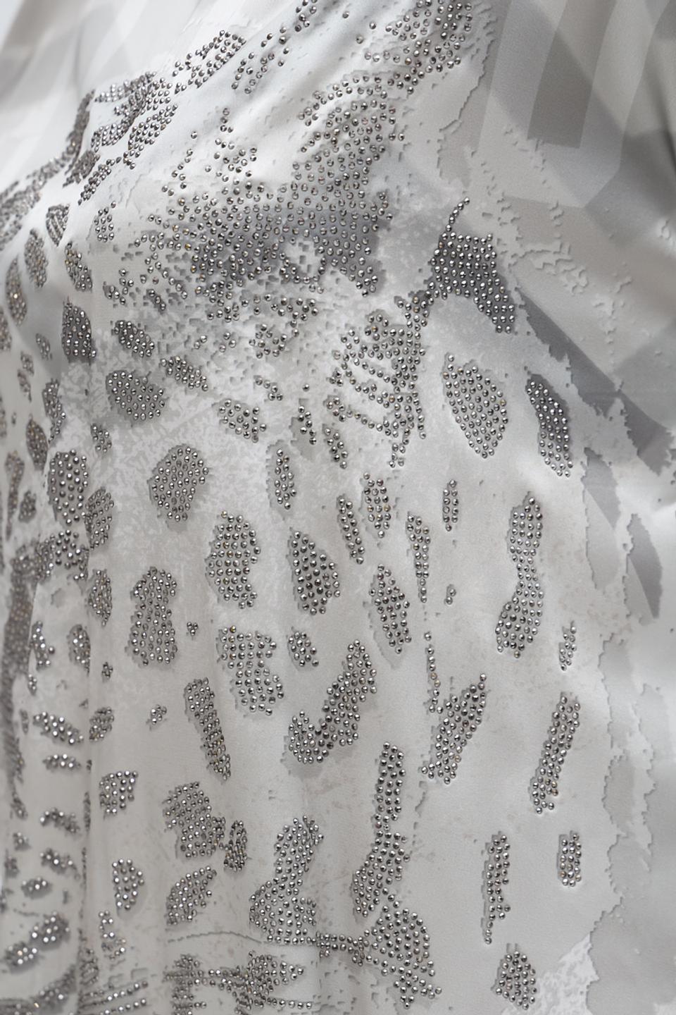 Блуза Monari с принтом и декором