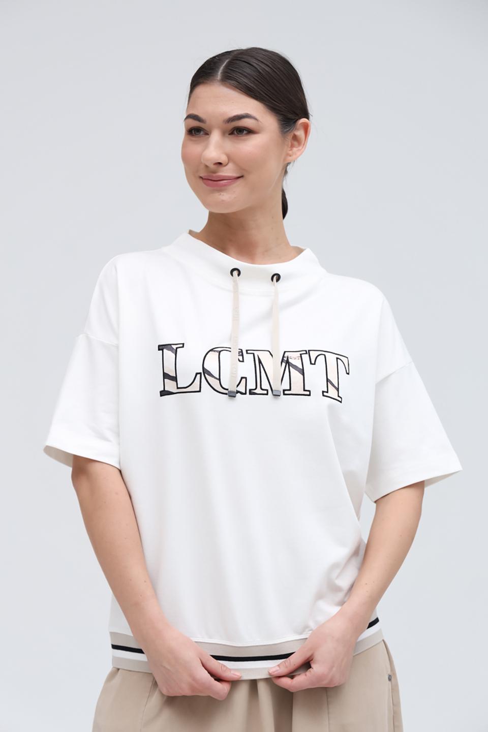 Футболка Lecomte с логотипом