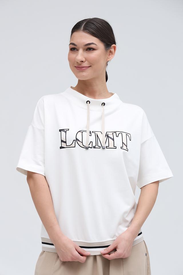 Футболка Lecomte с логотипом