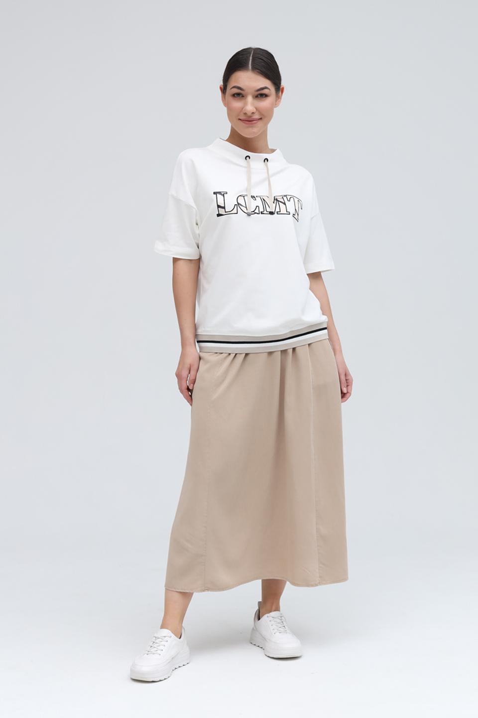 Футболка Lecomte с логотипом