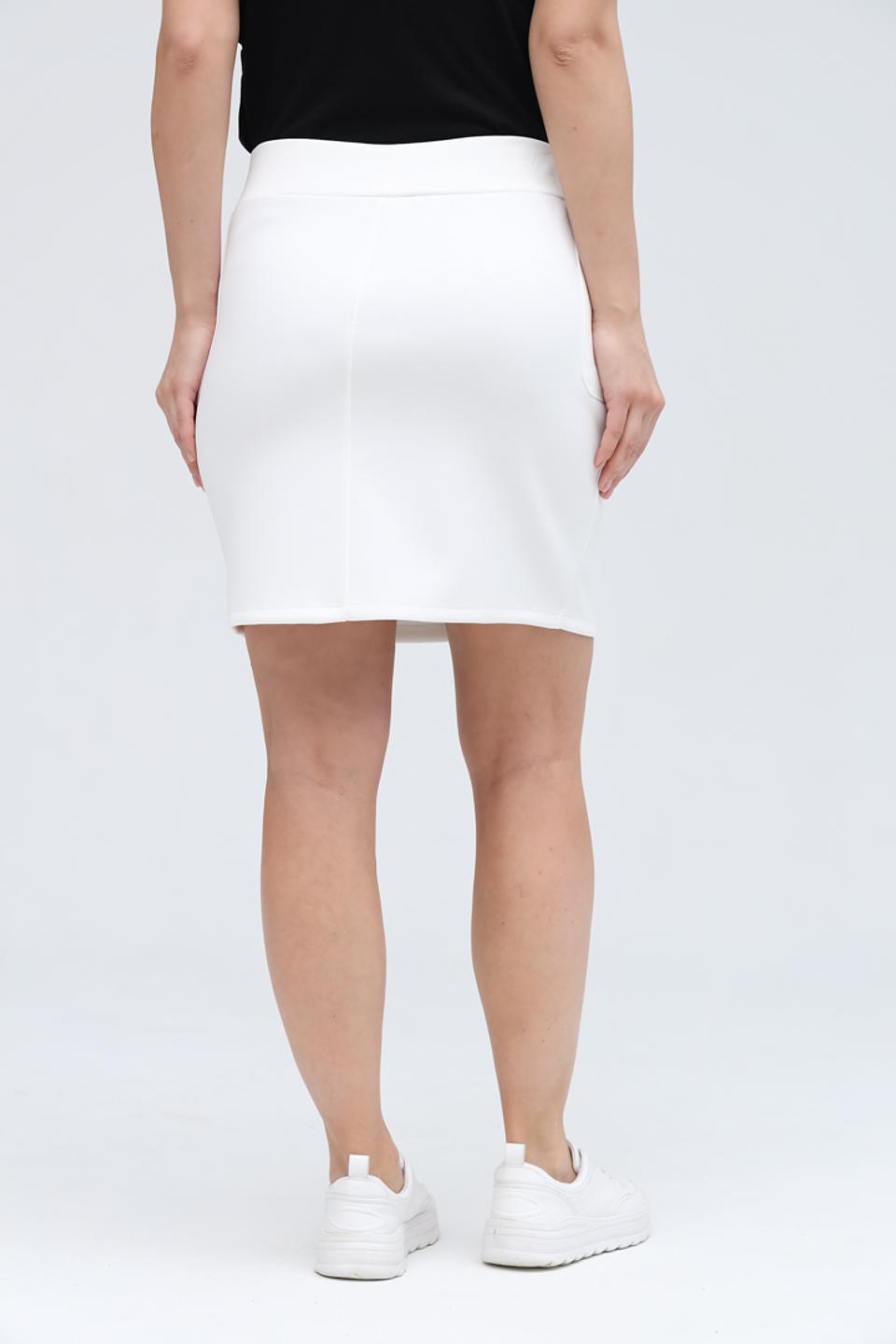 Юбка Monari белая с карманами