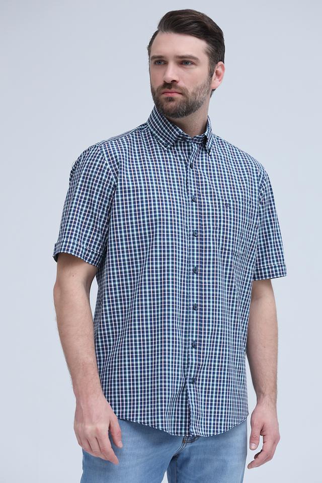 Рубашка кр Casa Moda в клетку