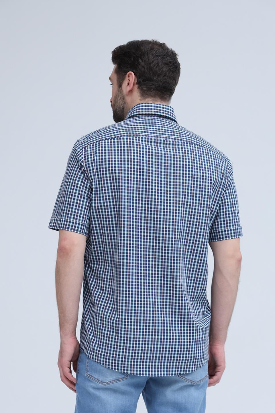 Рубашка кр Casa Moda в клетку