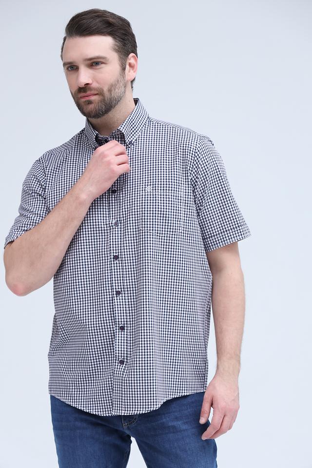 Рубашка кр Casa Moda в клетку