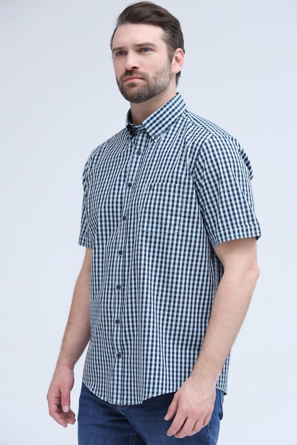 Рубашка кр Casa Moda в клетку