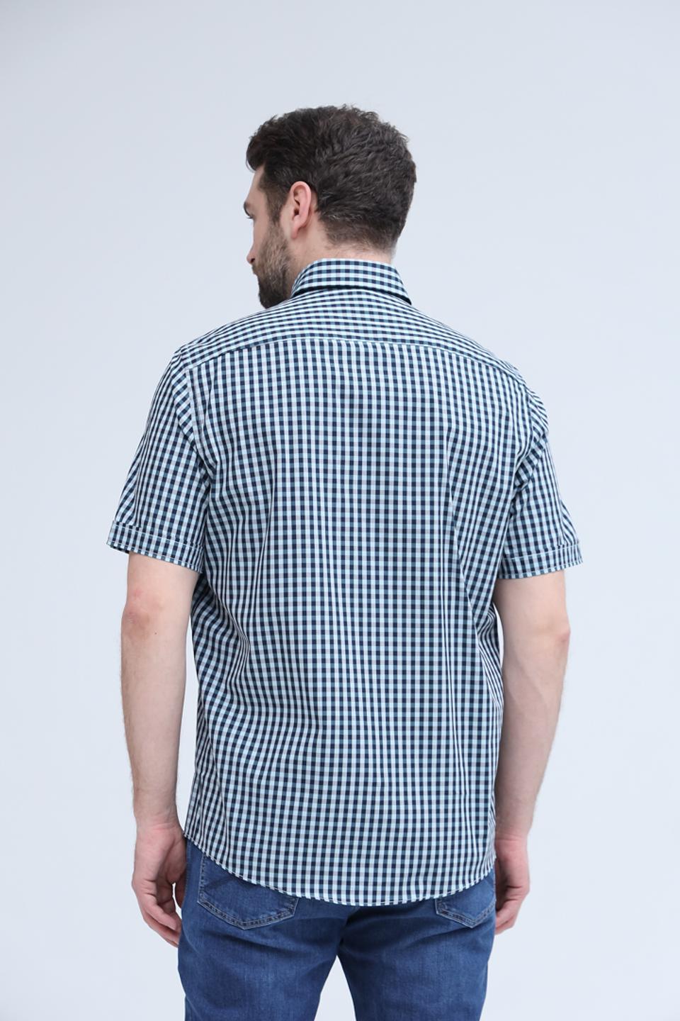 Рубашка кр Casa Moda в клетку