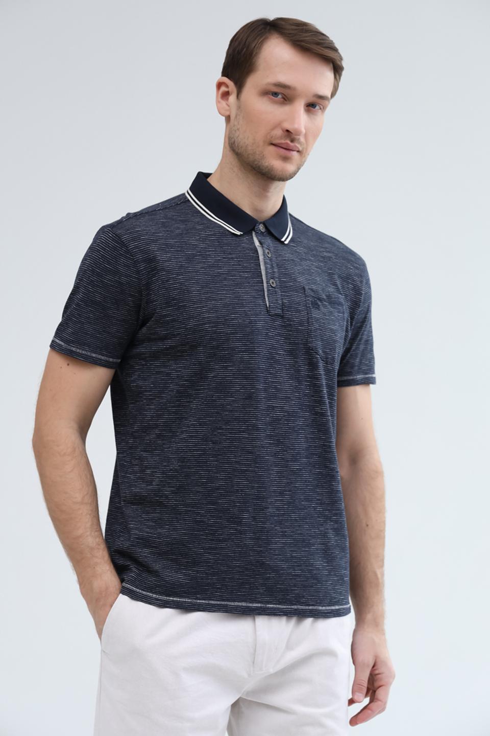 Поло Lerros men в полоску