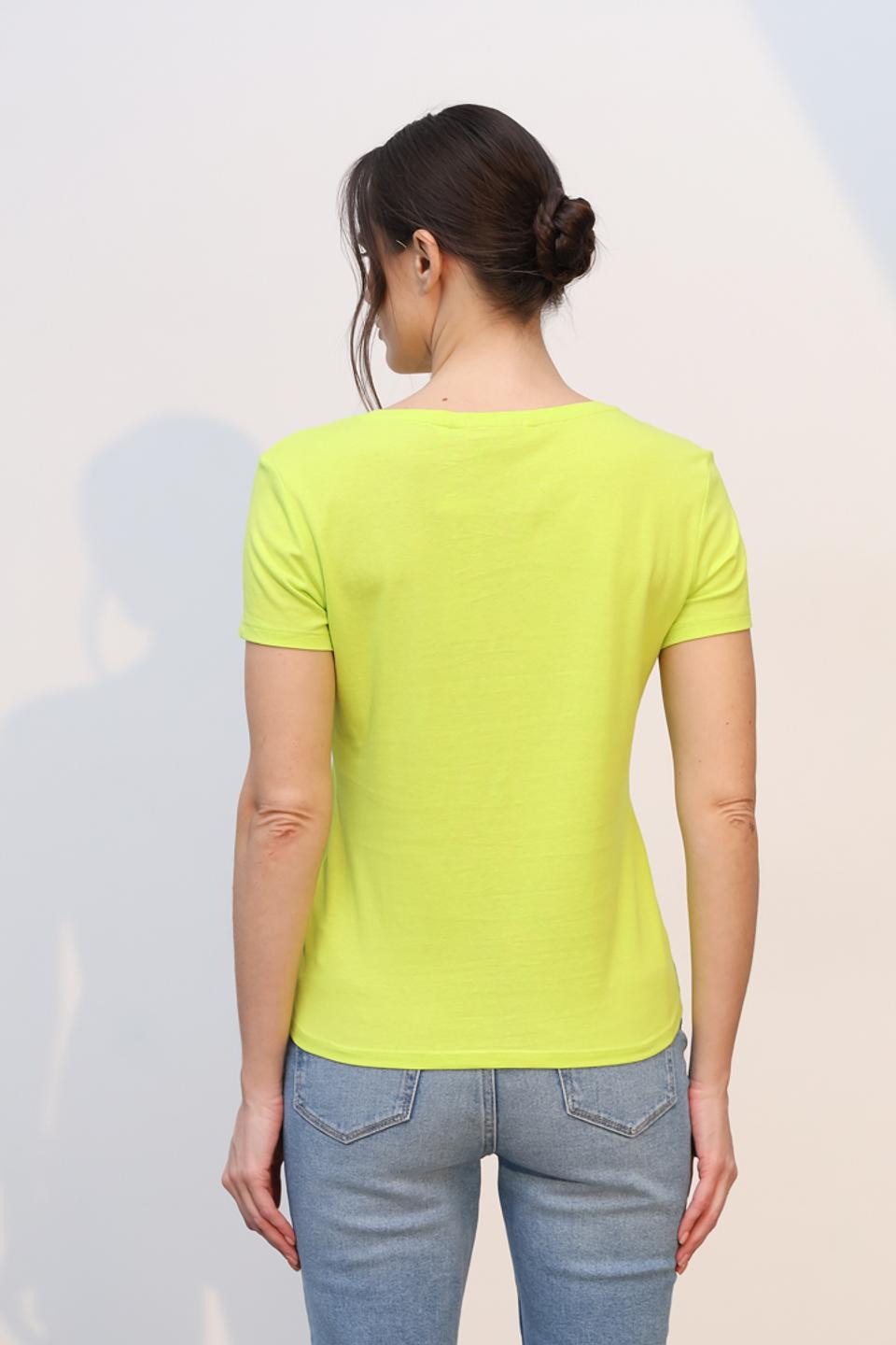 Футболка Tom Tailor denim girl лайм