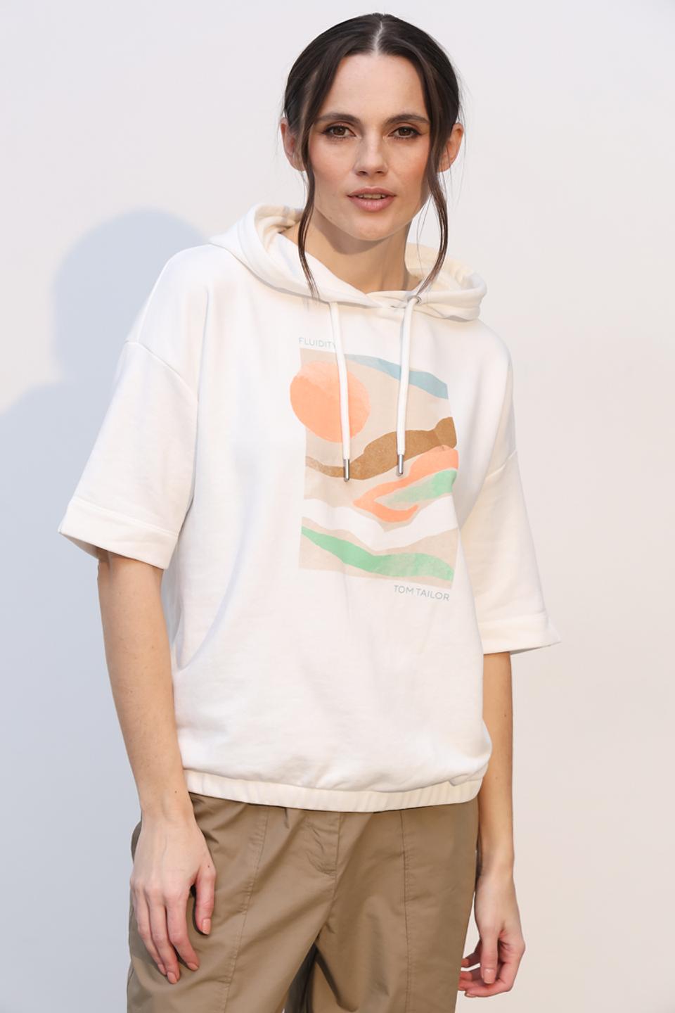 Толстовка Tom Tailor с принтом