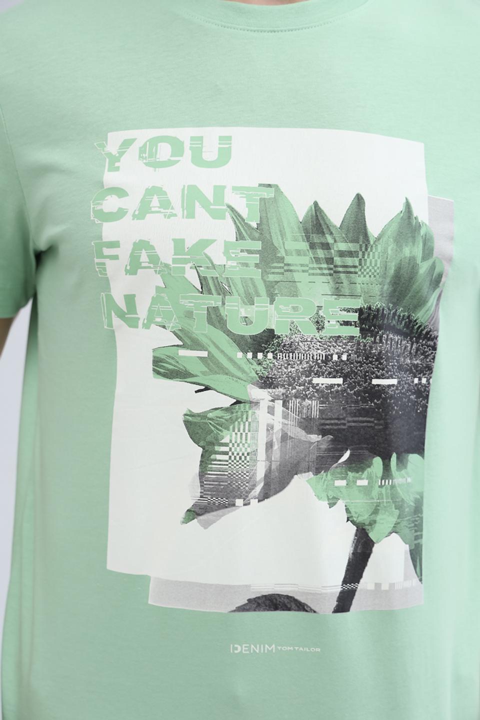 Футболка Tom Tailor denim boy мятная