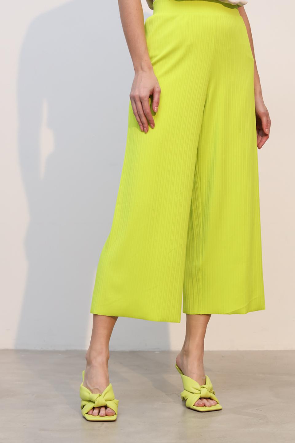 Брюки кюлоты Tom Tailor лайм