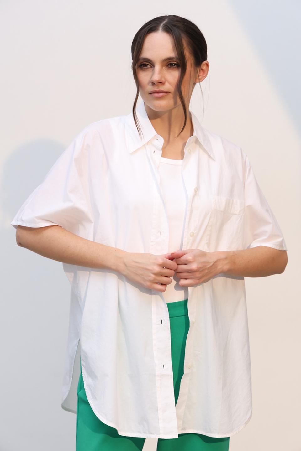 Рубашка Marc O Polo оверсайз белая