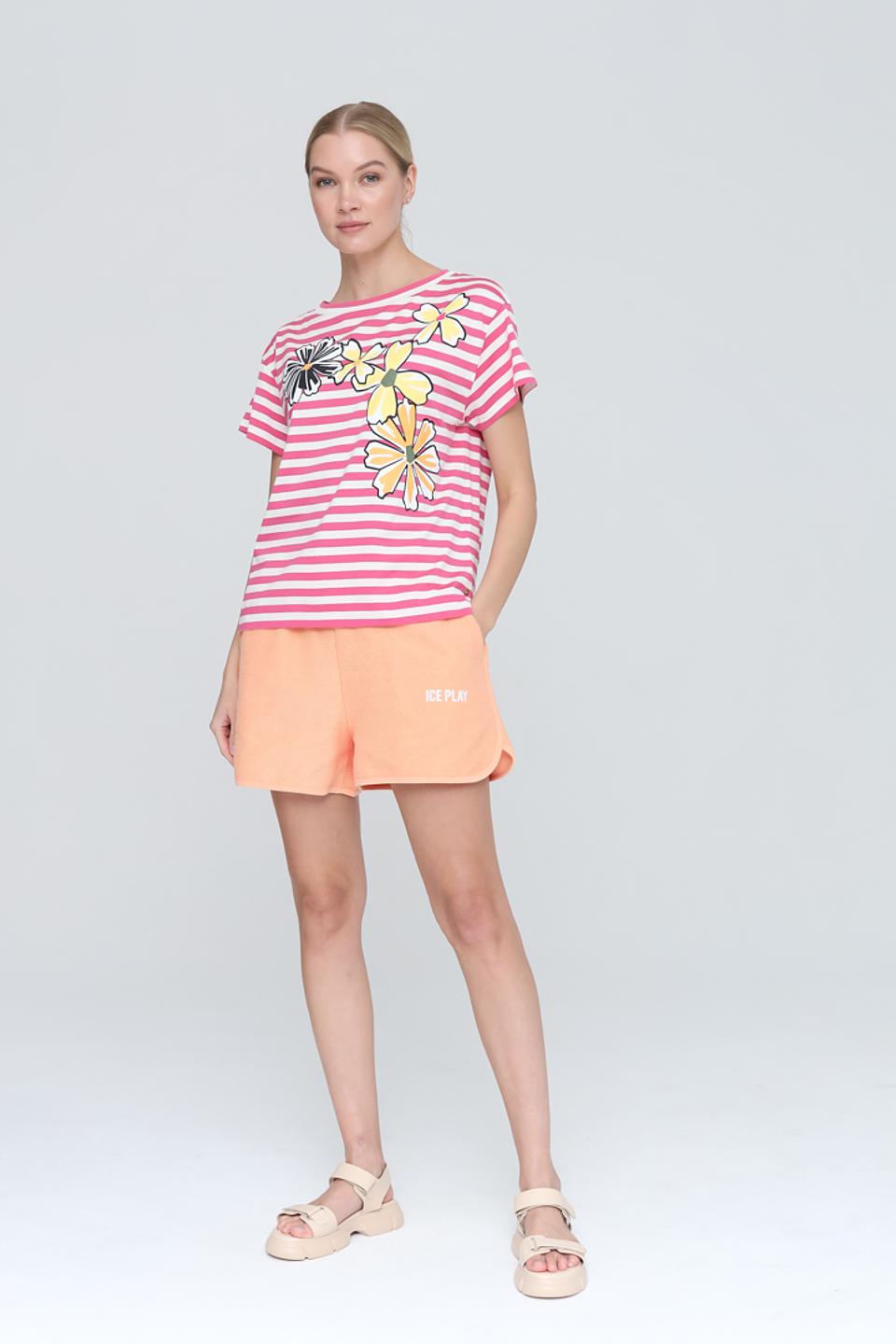 Шорты Ice Play персиковые