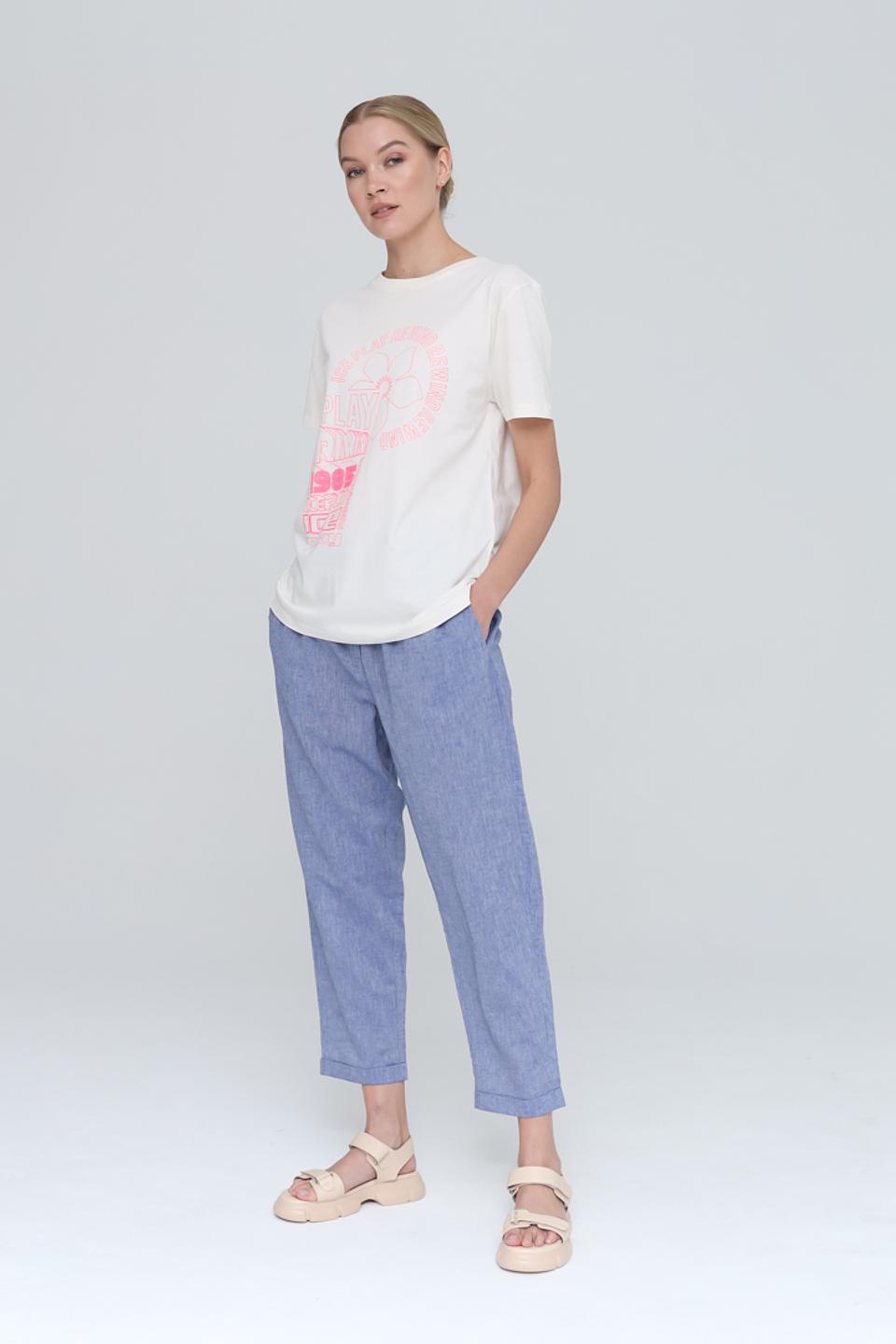 Футболка Ice Play жен. с принтом