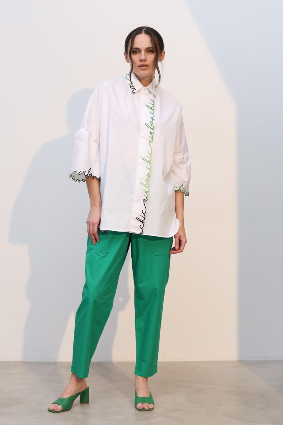 Рубашка Tricot Chic с вышивкой