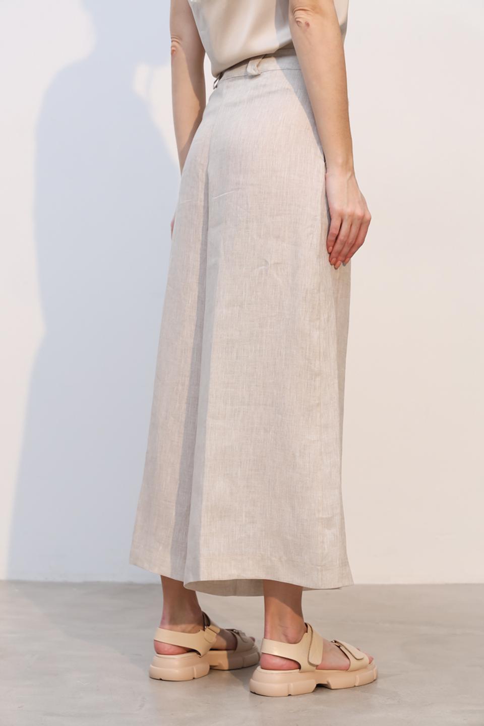 Брюки палаццо Tricot Chic бежевые