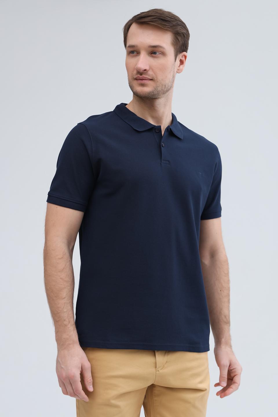 Поло Basefield men тёмно-синее