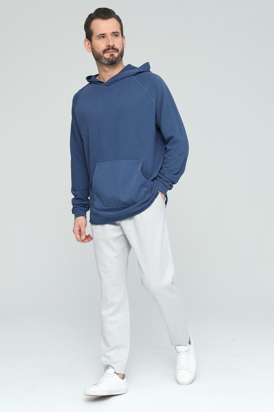 Толстовка Ragman синяя с карманом
