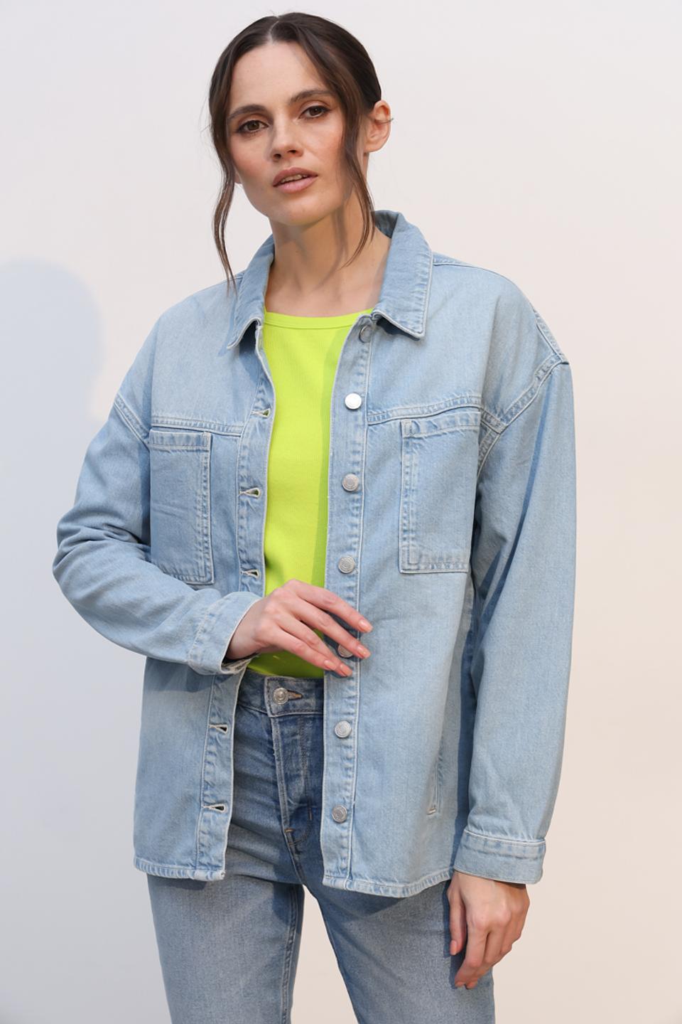 Жакет Angels джинсовый голубой