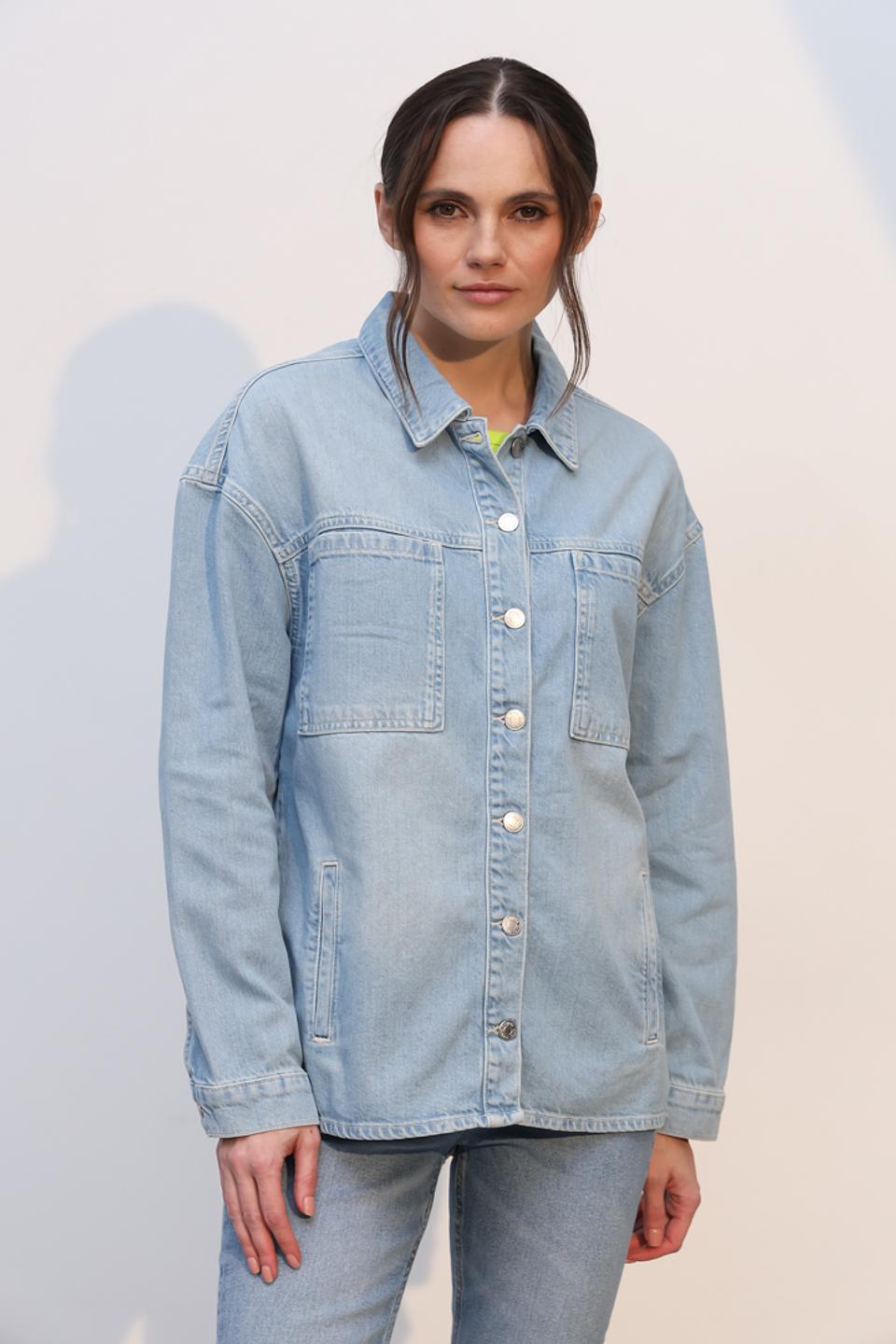 Жакет Angels джинсовый голубой