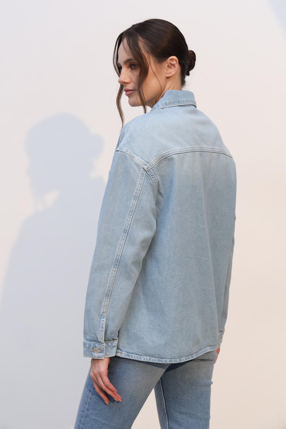 Жакет Angels джинсовый голубой
