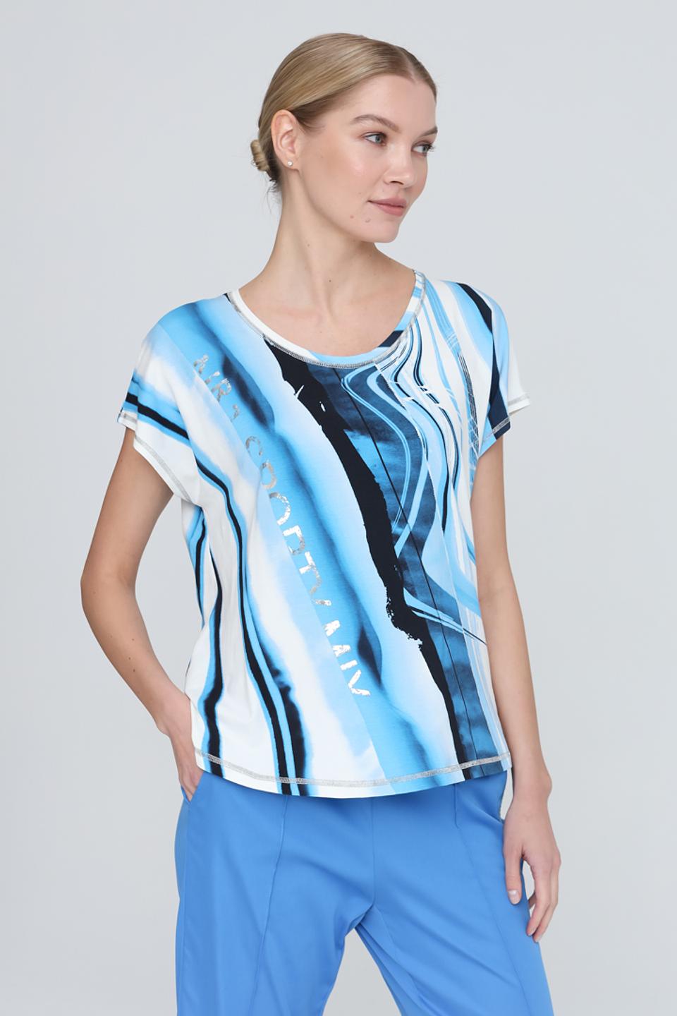 Блуза Tuzzi с абстрактным принтом