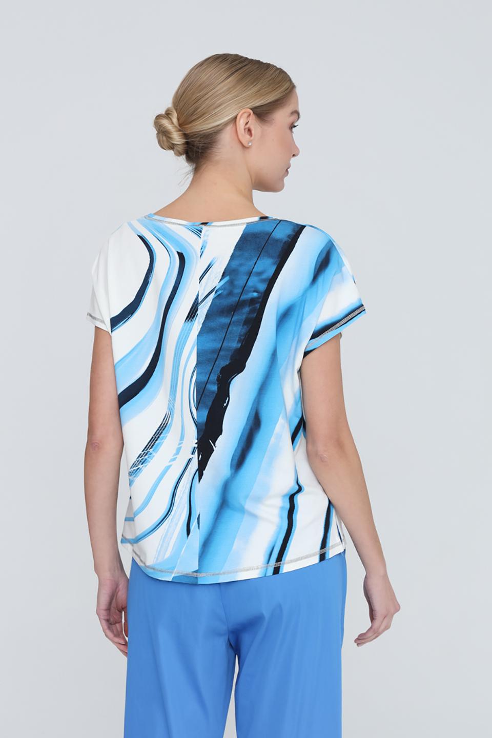 Блуза Tuzzi с абстрактным принтом