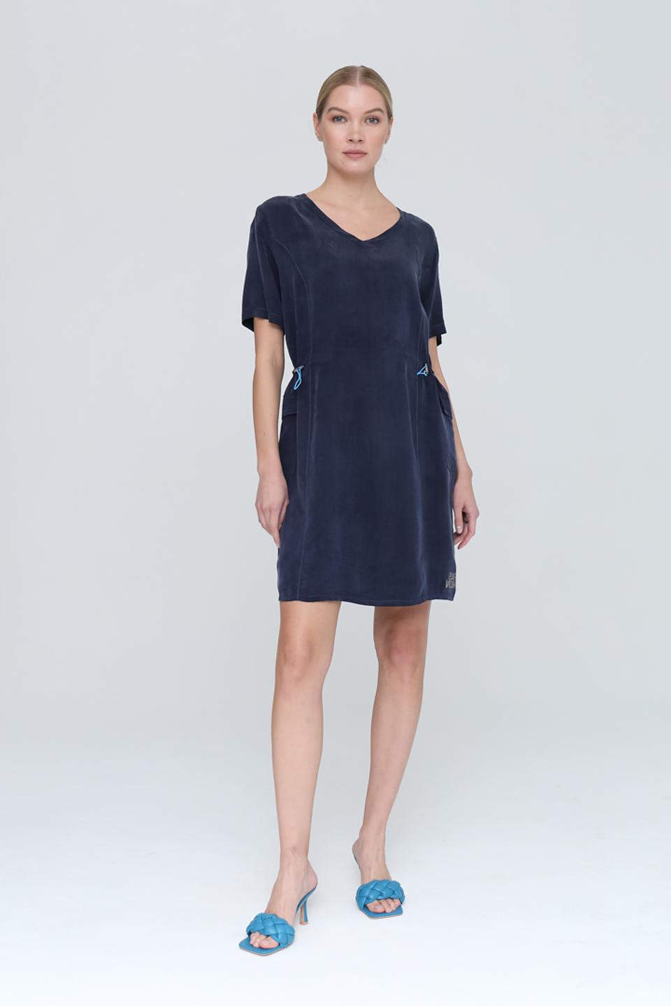 Платье Tuzzi купро темно-синее