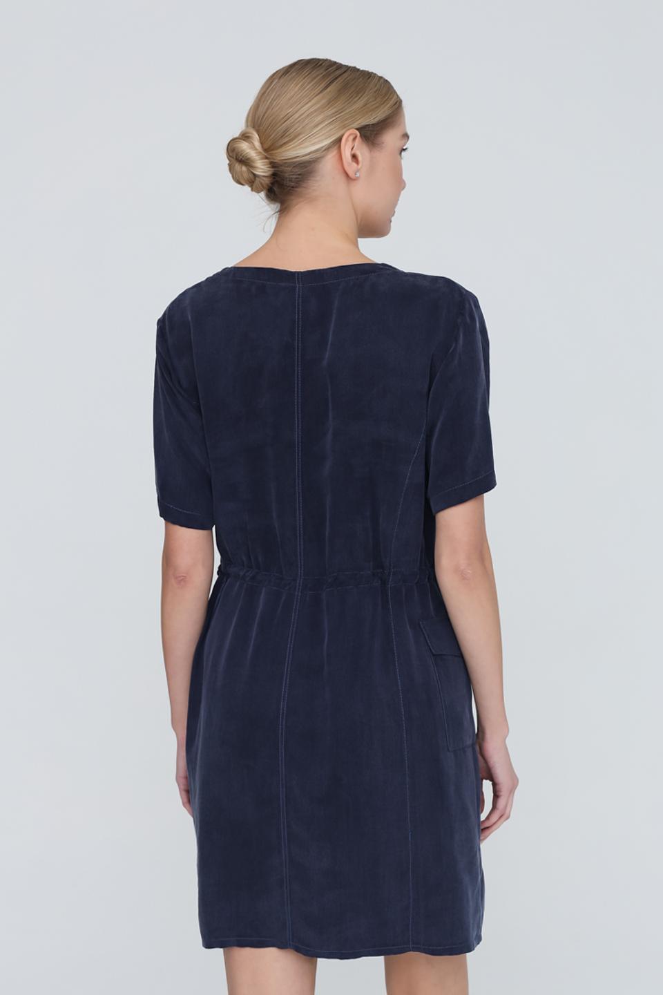Платье Tuzzi купро темно-синее