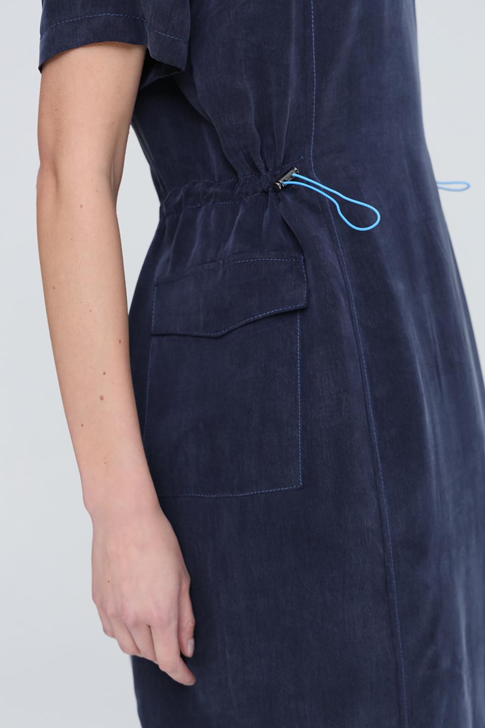 Платье Tuzzi купро темно-синее