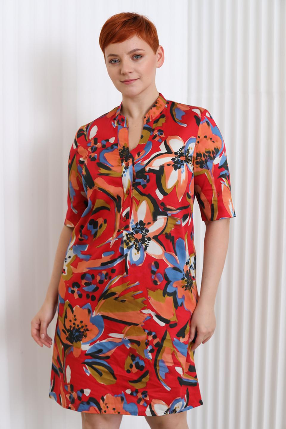 Платье Erfo с цветочным принтом