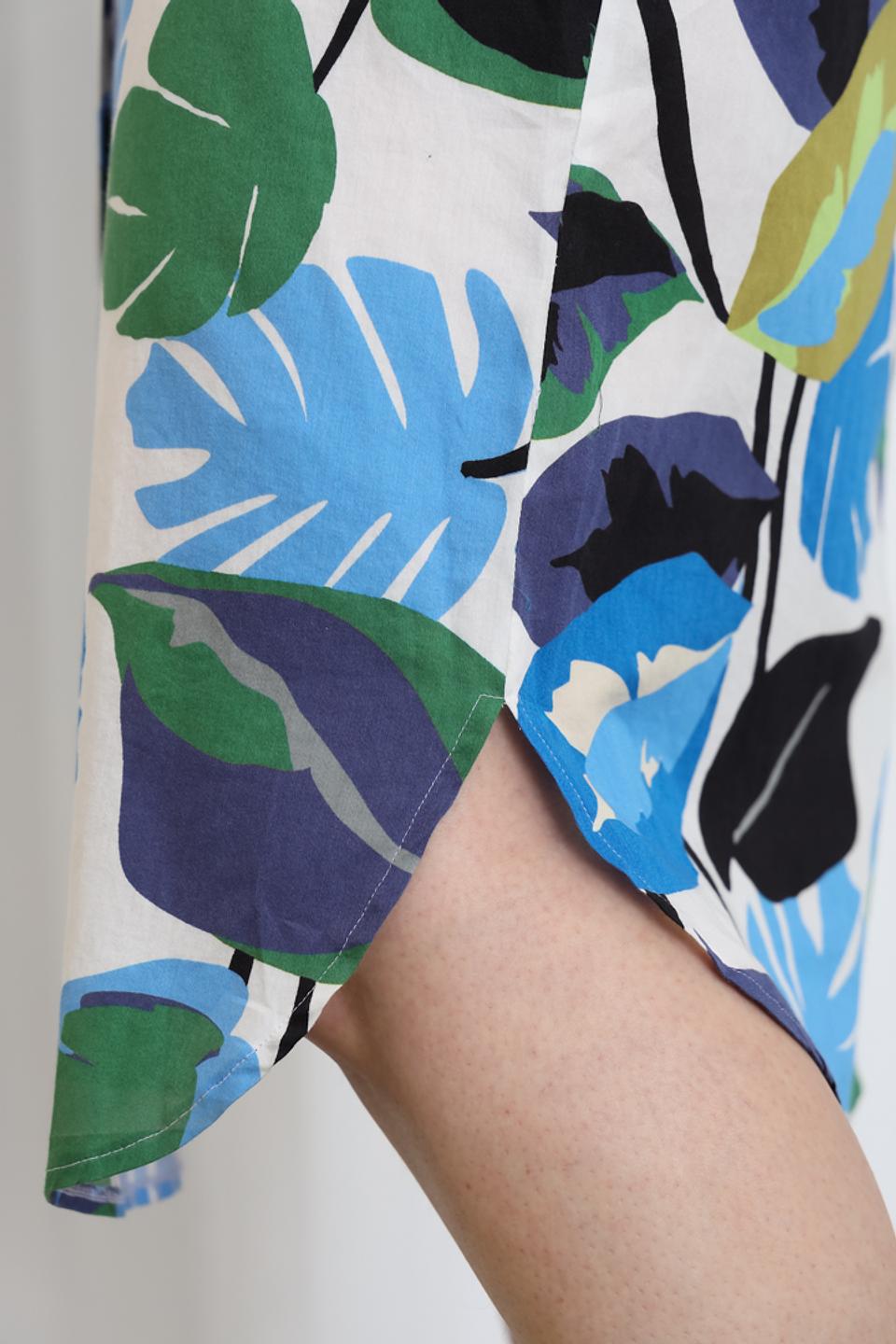 Платье Be Yourself с тропическим принтом