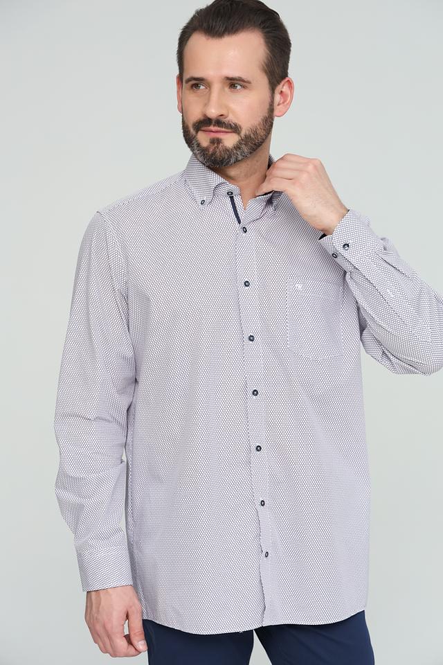 Рубашка Casa Moda с принтом Comfort Fit
